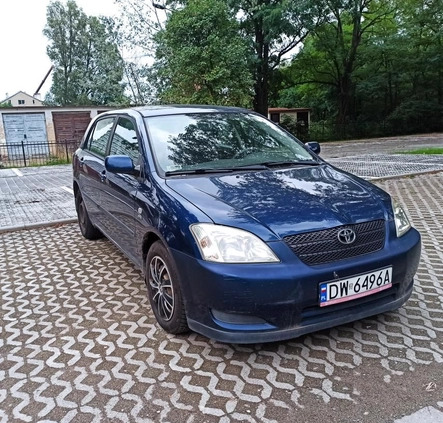 Toyota Corolla cena 4800 przebieg: 306515, rok produkcji 2002 z Siechnice małe 137